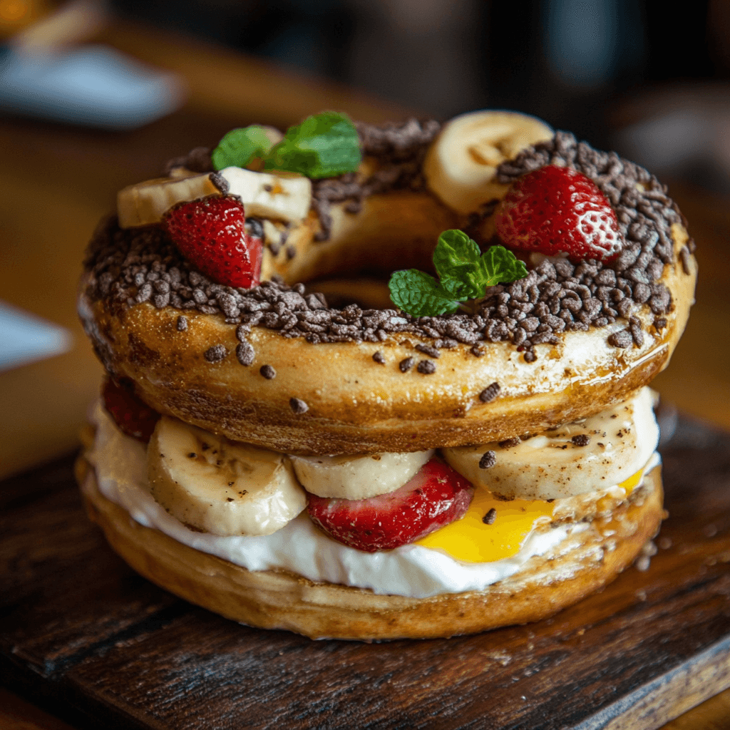 French Toast Bagels