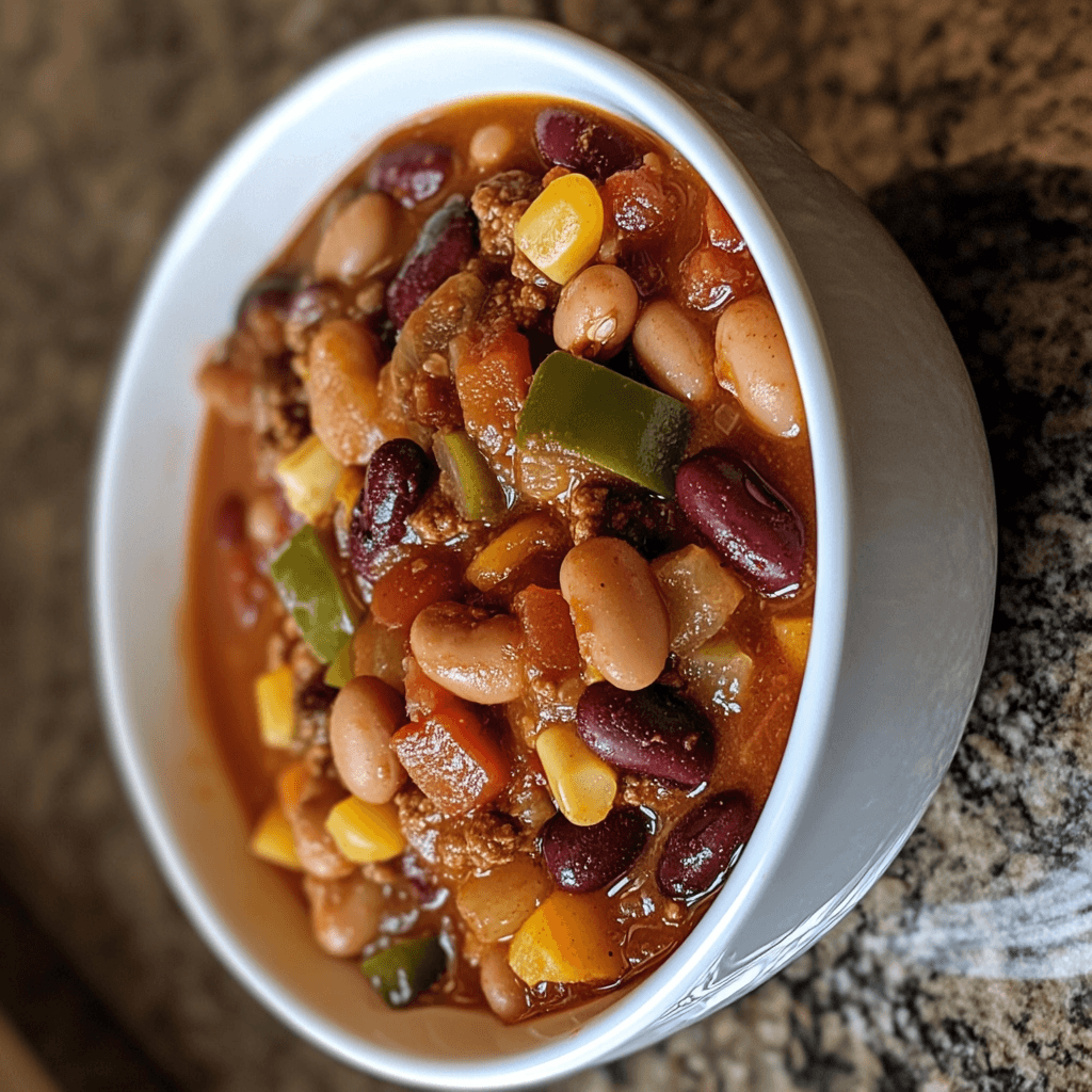 What is chili with beans called?