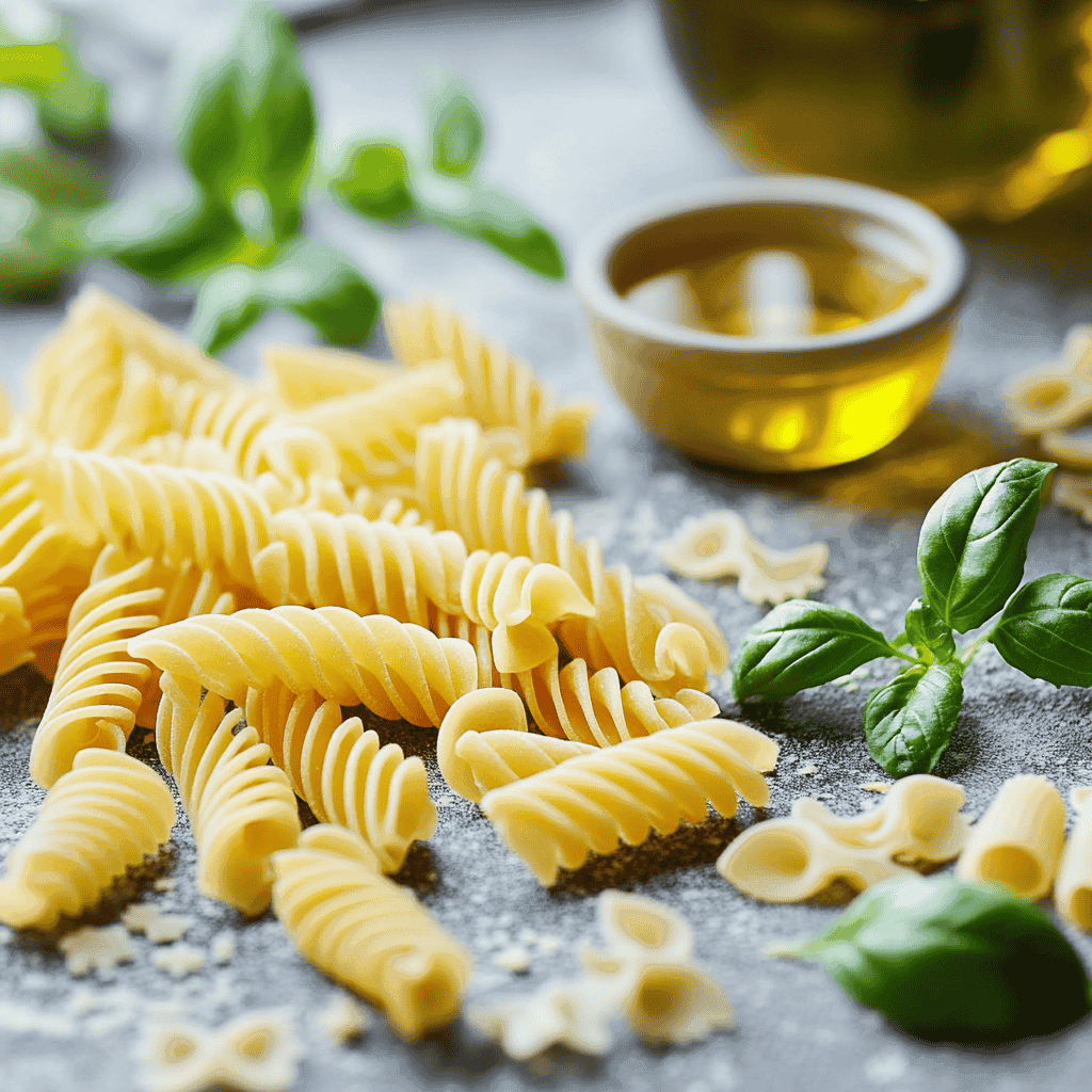 Different pasta shapes for perfect pasta salad preparation