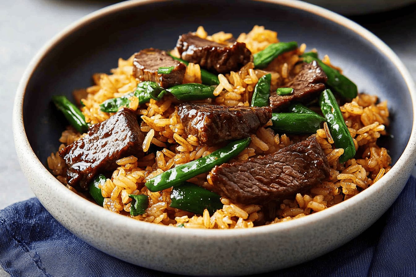 Beef Steak Fried Rice Recipe Delight