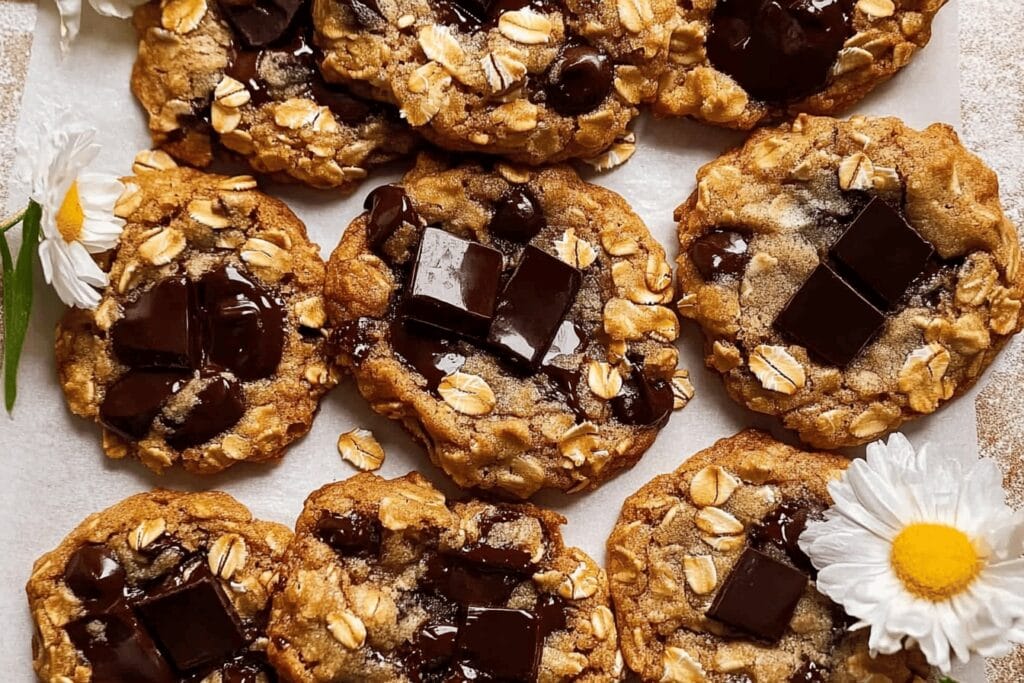 Brown Butter Oatmeal Chocolate Chip Cookies Recipe