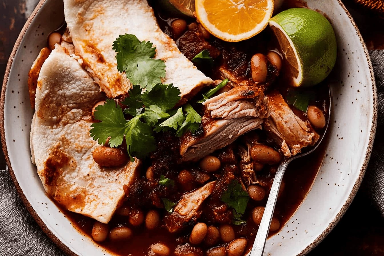 Chipotle Pork and Beans Recipe
