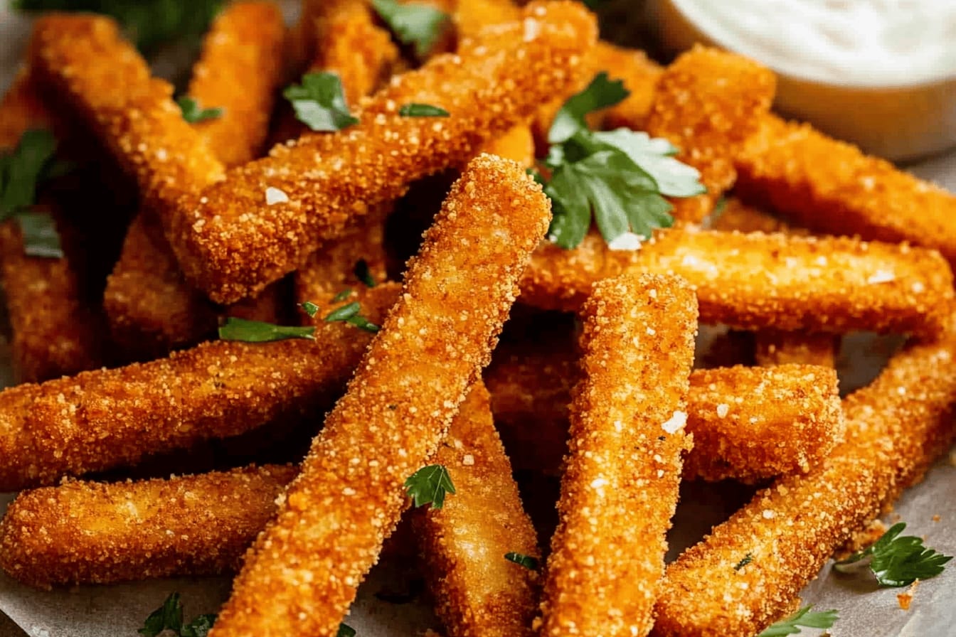 Crispy Haloumi Fries Recipe