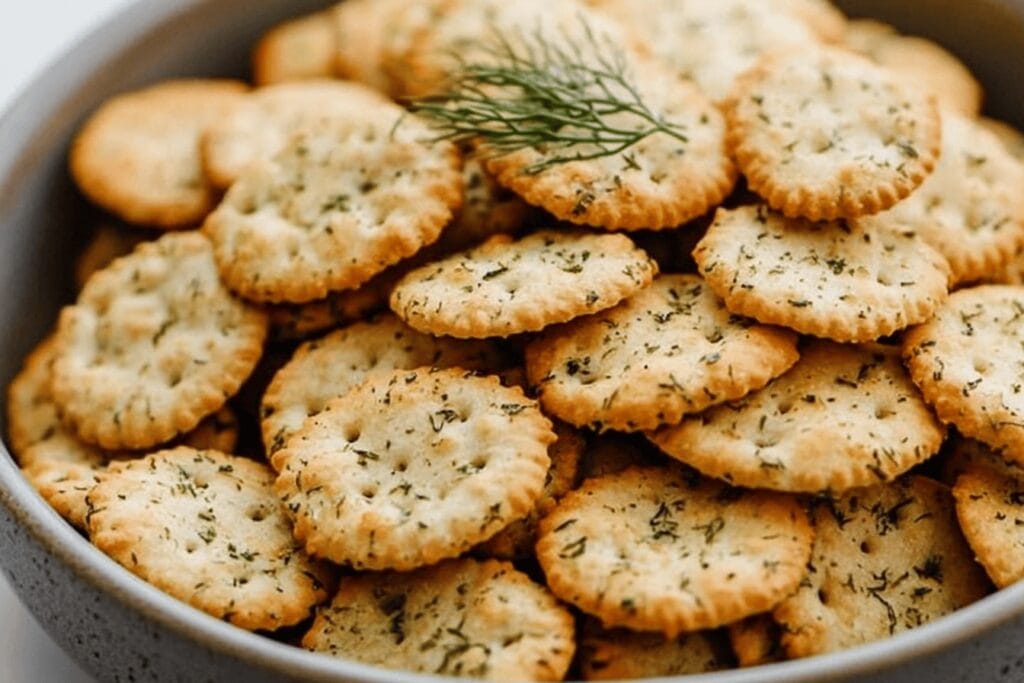 Deb's Ranch Crackers Recipe for Snack Lovers