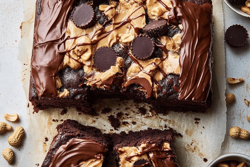 Decadent Chocolate Peanut Butter Cake Recipe