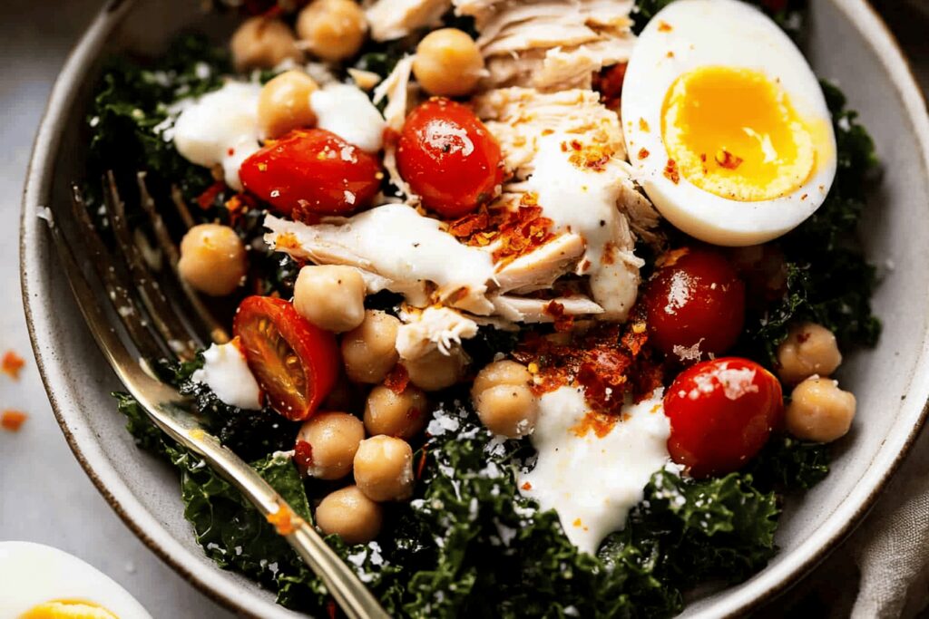 Delicious Chicken Kale Salad Recipe