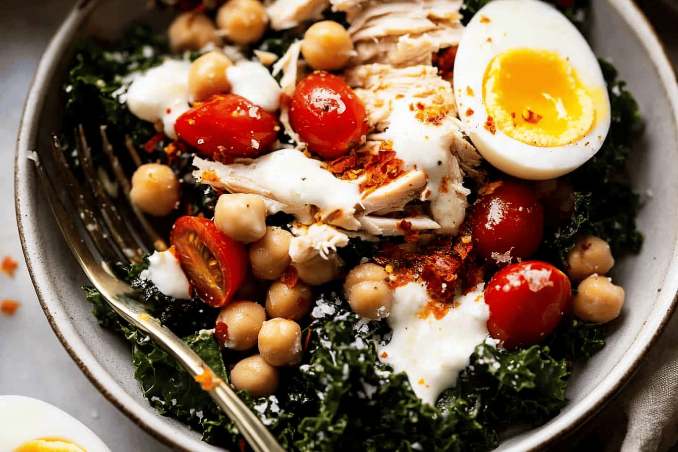 Delicious Chicken Kale Salad Recipe