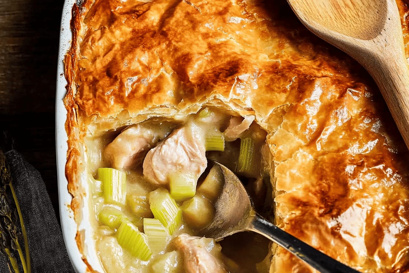Delicious Chicken and Leek Pie Recipe