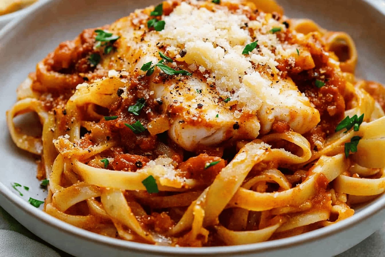 Delicious Fish Ragu Pasta Recipe