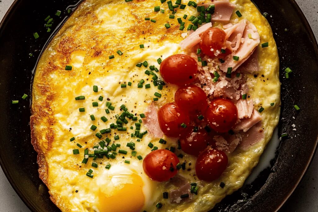 Delicious Ham and Cheese Omelette Recipe
