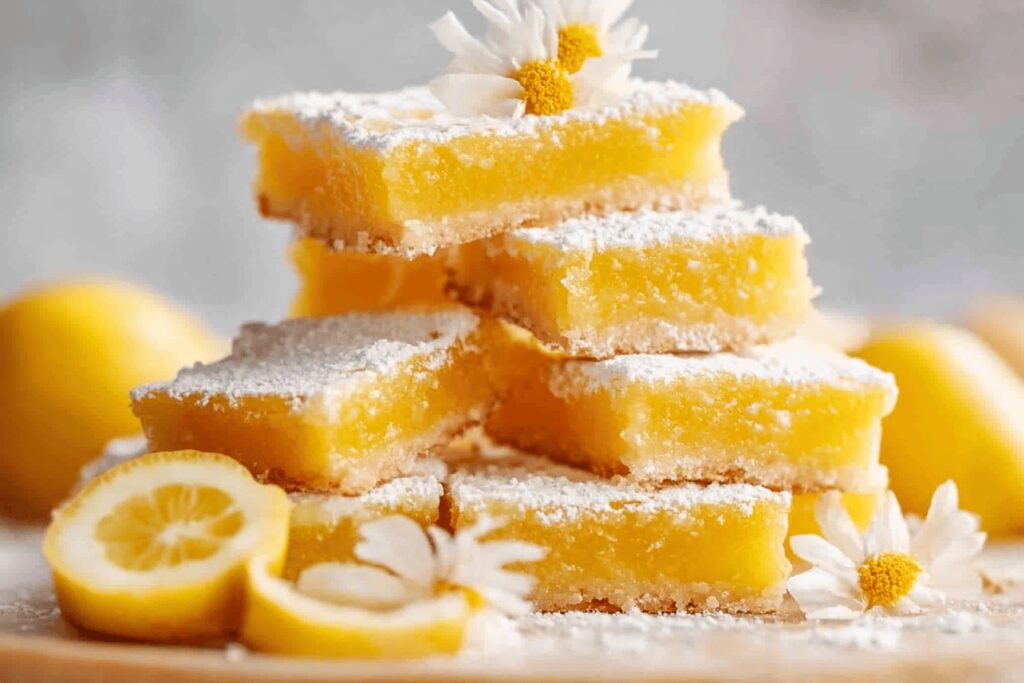 Delicious Homemade Lemon Bars Recipe