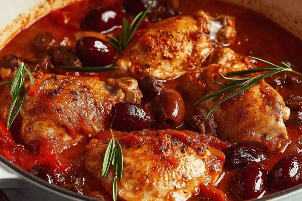 Delicious Italian Chicken Cacciatore Recipe