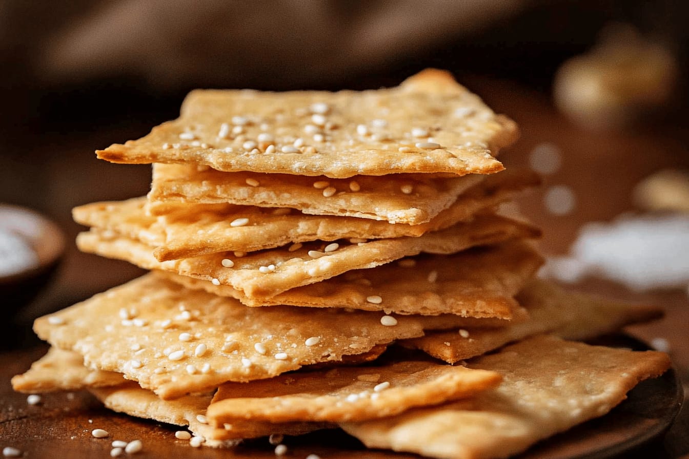 Easy Homemade Crackers Recipe