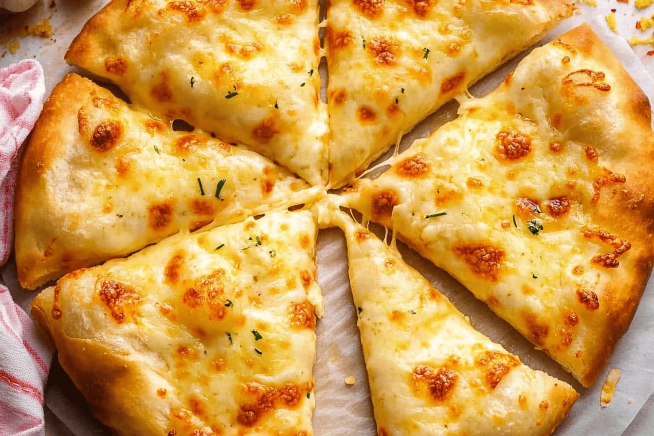 Garlic Cheese Pizza Recipe for Pizza Lovers
