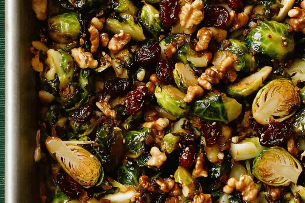 Gochujang Butter Brussels Sprouts Recipe