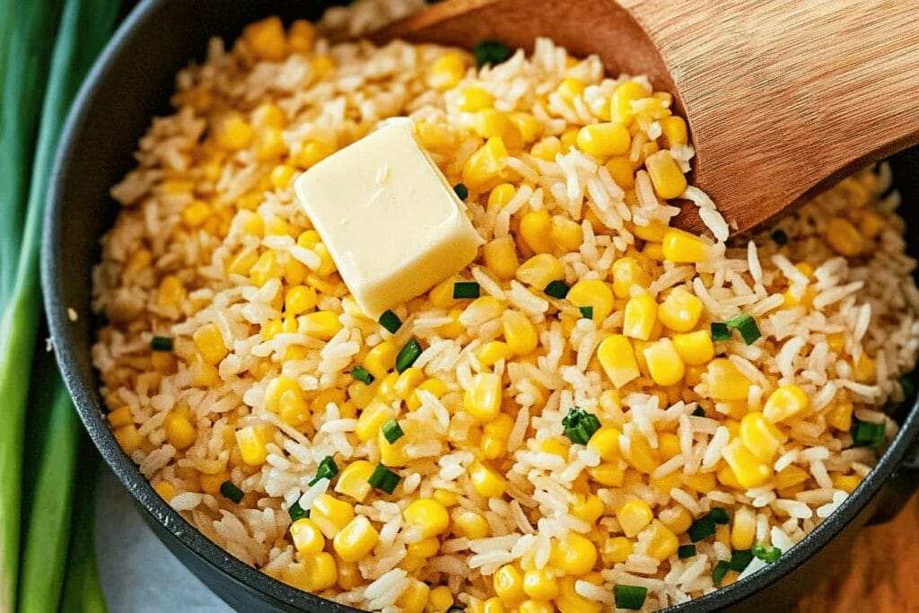 Hot Buttered Corn Rice Recipe Delight