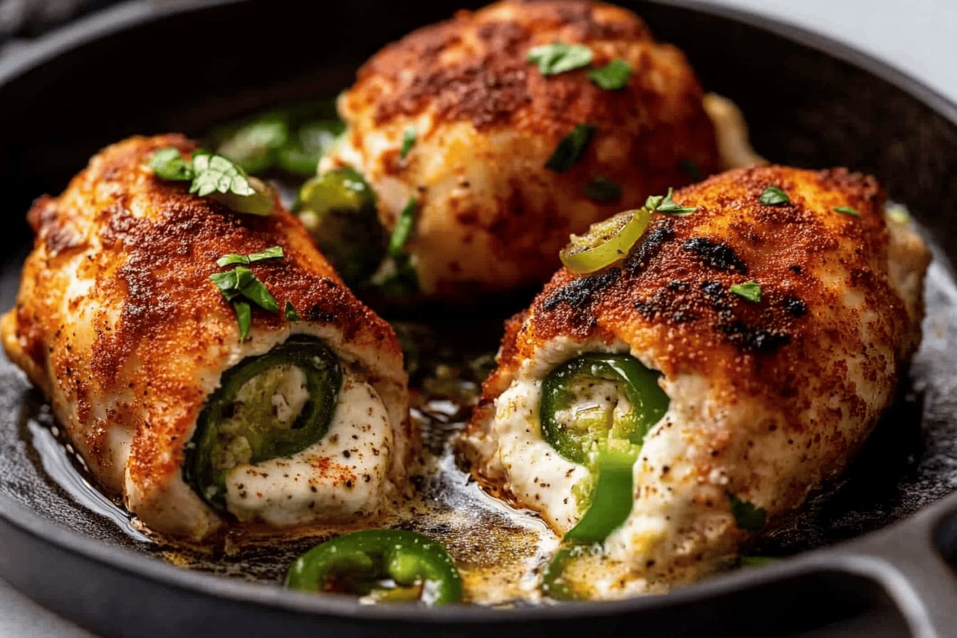 Jalapeno Popper Stuffed Chicken Recipe