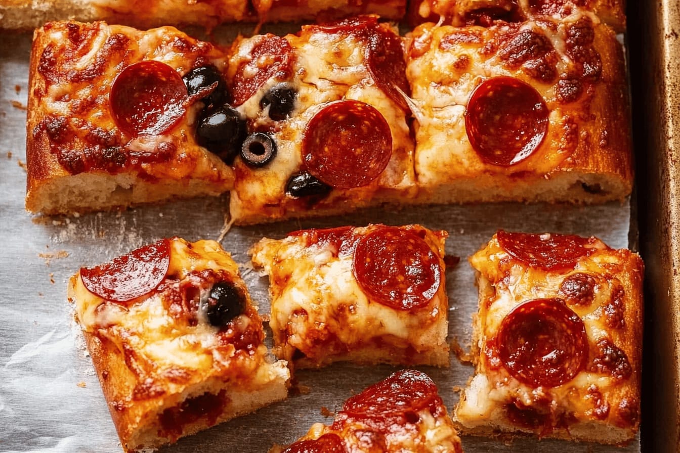 Lunchbox Pizza Bread Recipe for Kids