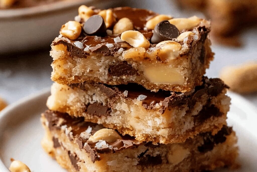 No-Bowl Chocolate Nut Bars Recipe