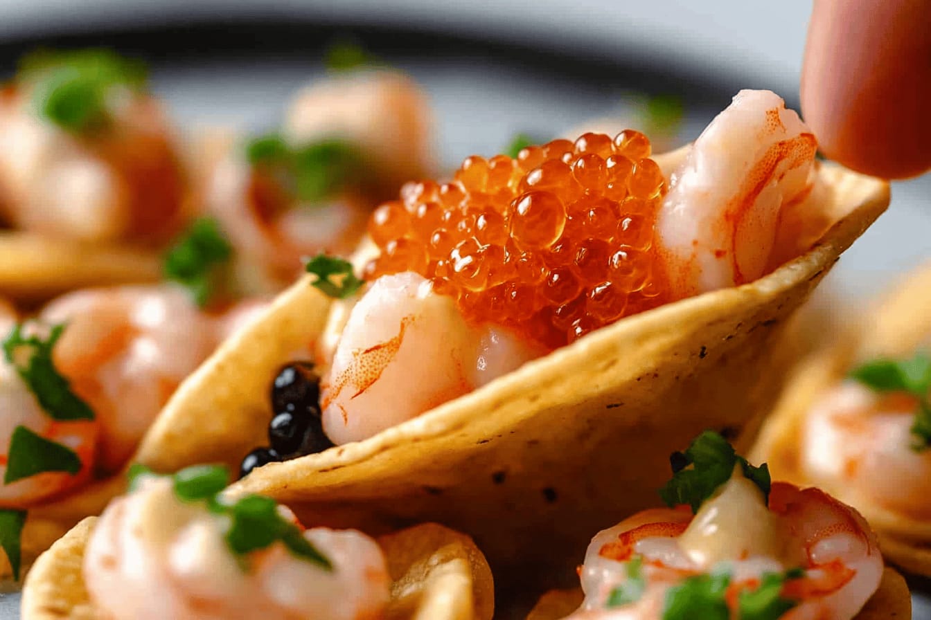 Prawn Cocktail Mini Tacos Recipe