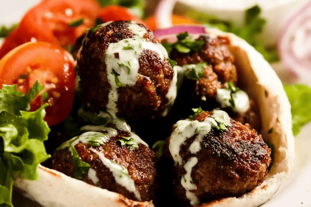 Savory Moroccan Lamb Meatballs Recipe