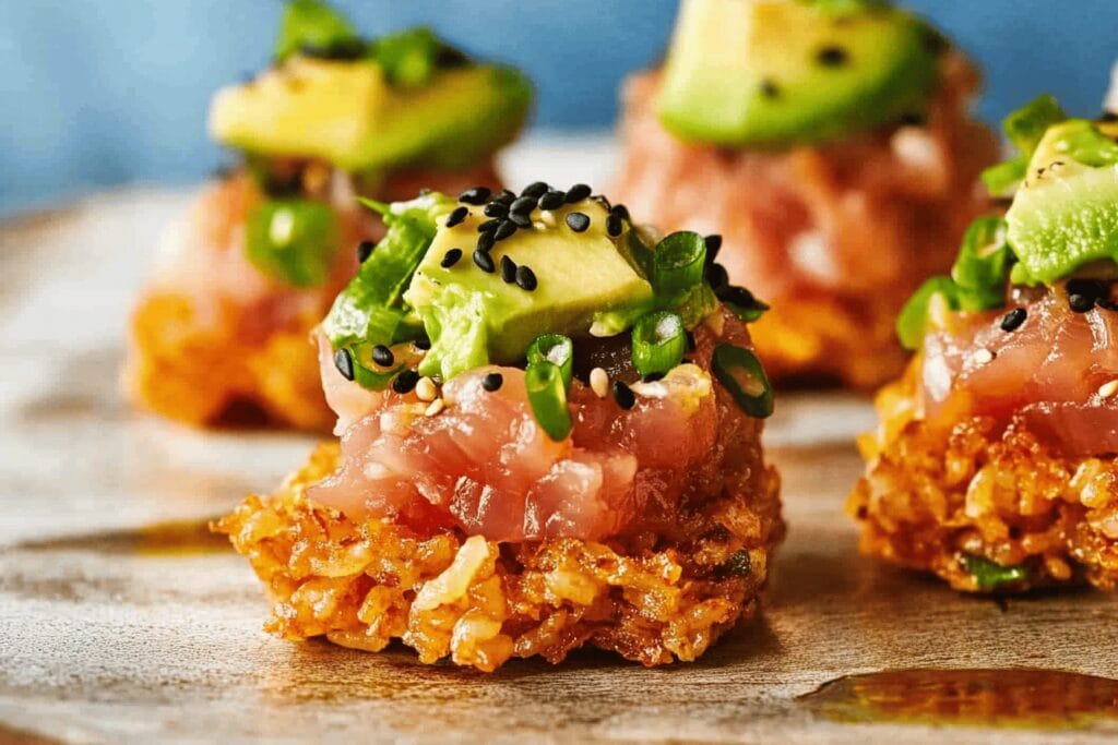 Spicy Tuna Crispy Rice Recipe Inspired by Nobu