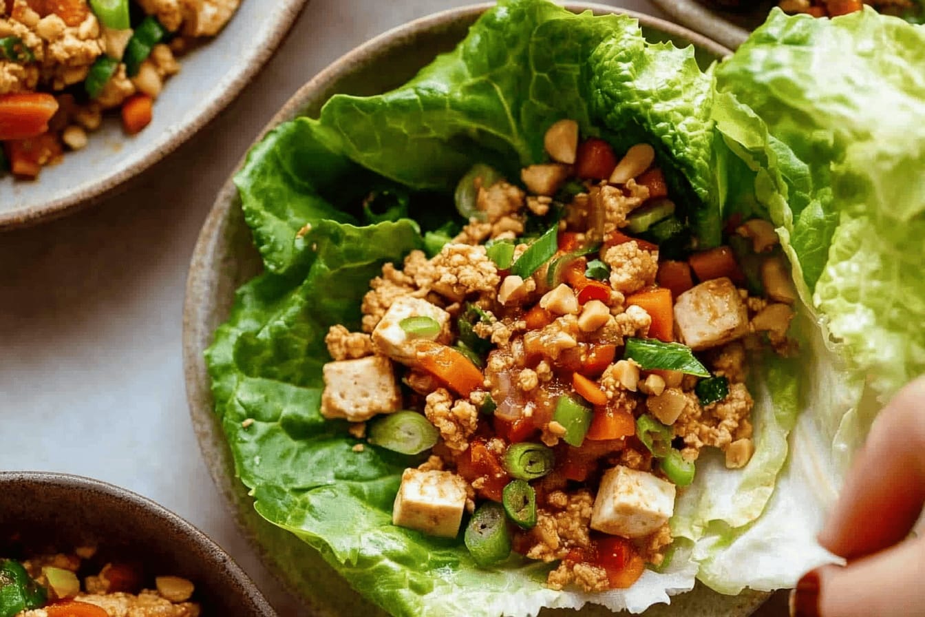 Vegetarian Lettuce Wraps Recipe Delight
