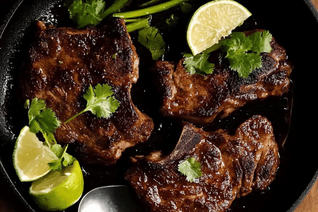 Vietnamese Lemongrass Pork Steaks Recipe