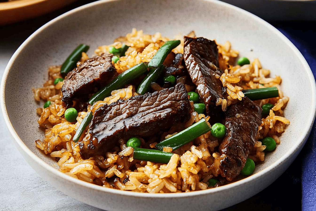 Beef Steak Fried Rice Recipe Delight