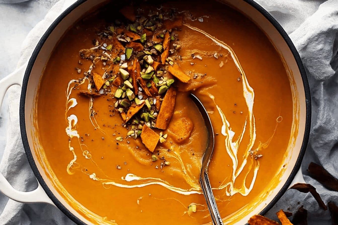 Creamy Sweet Potato Soup Recipe