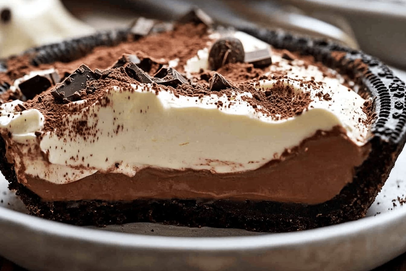 Decadent Chocolate Cream Pie Recipe