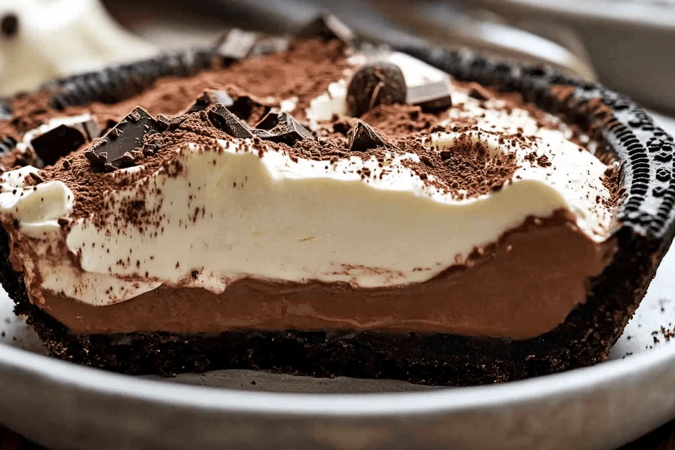 Decadent Chocolate Cream Pie Recipe
