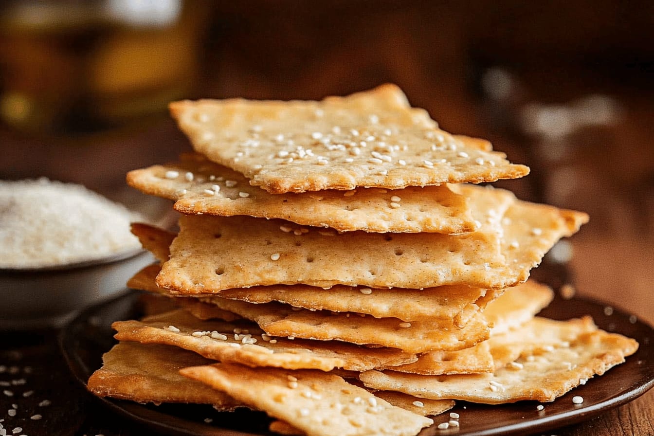 Easy Homemade Crackers Recipe