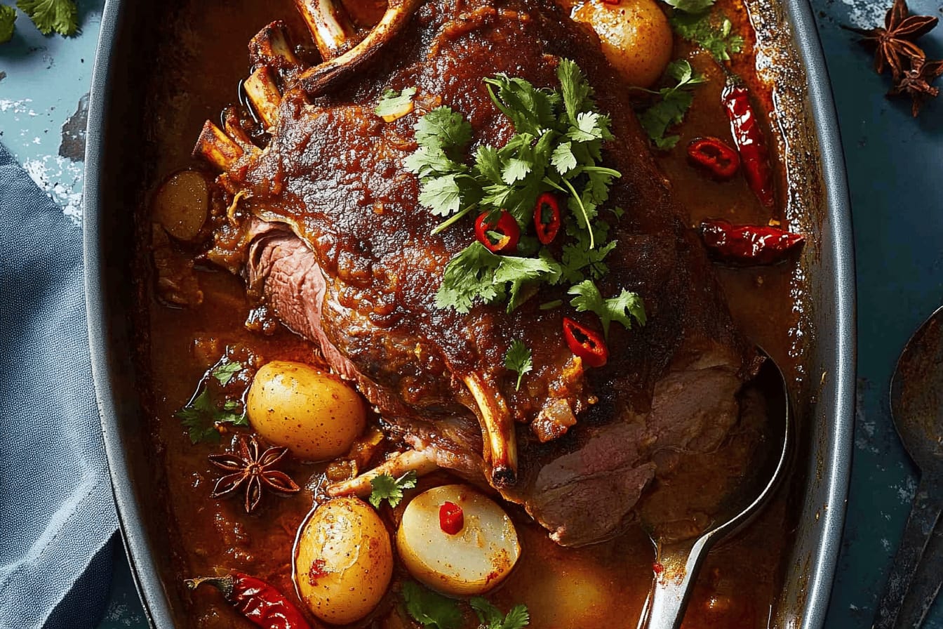 Fall Apart Massaman Lamb Shoulder Recipe
