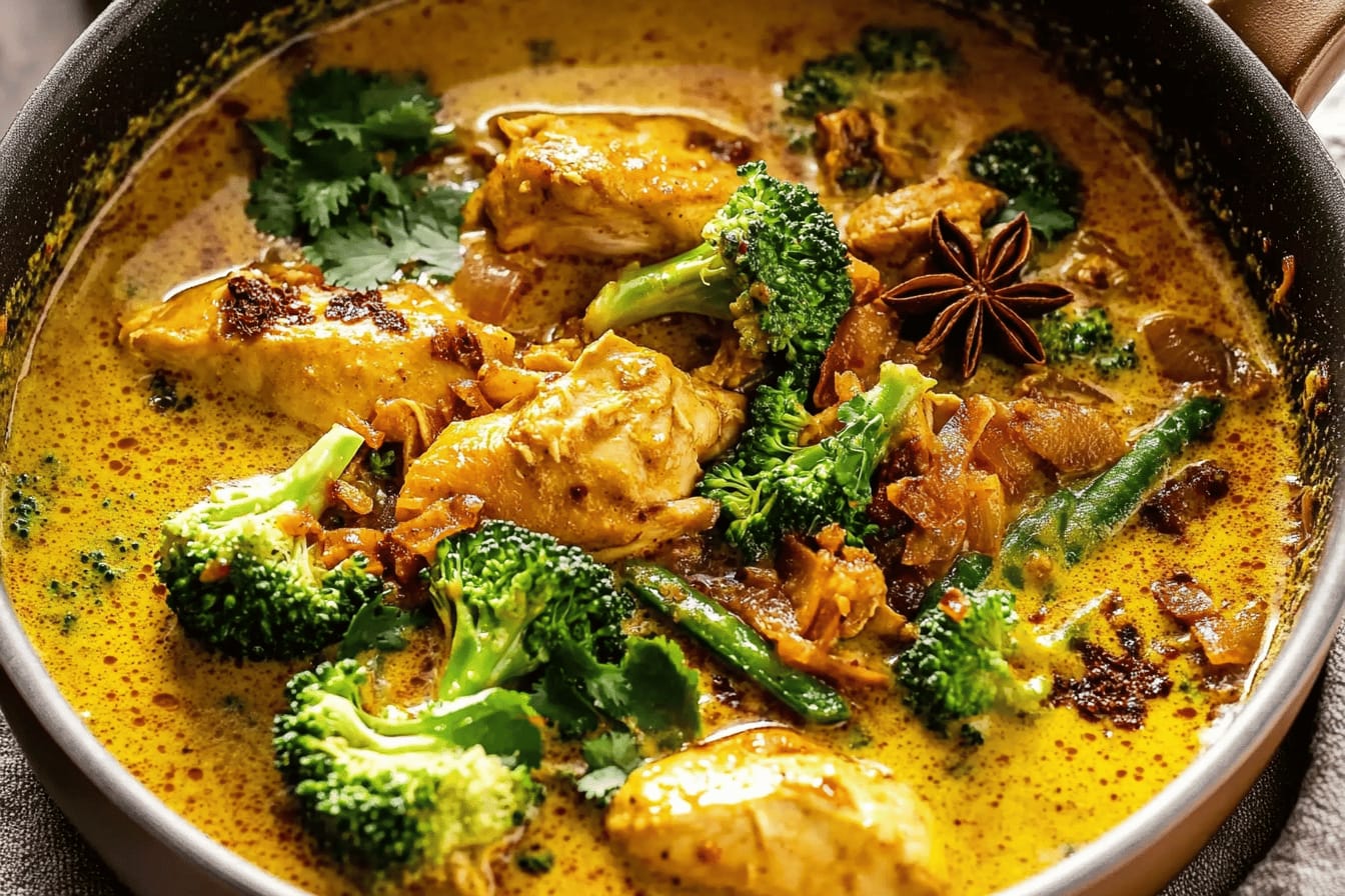 Golden Coconut Chicken Curry Recipe