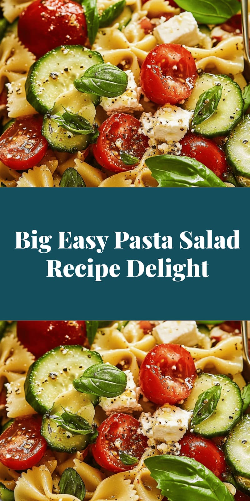 Big Easy Pasta Salad Recipe Delight