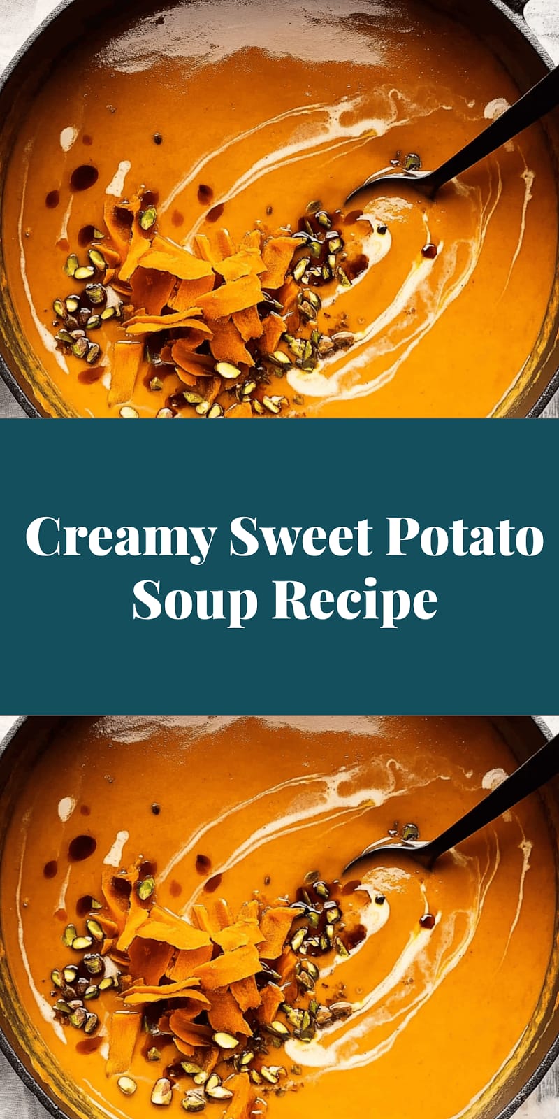 Creamy Sweet Potato Soup Recipe