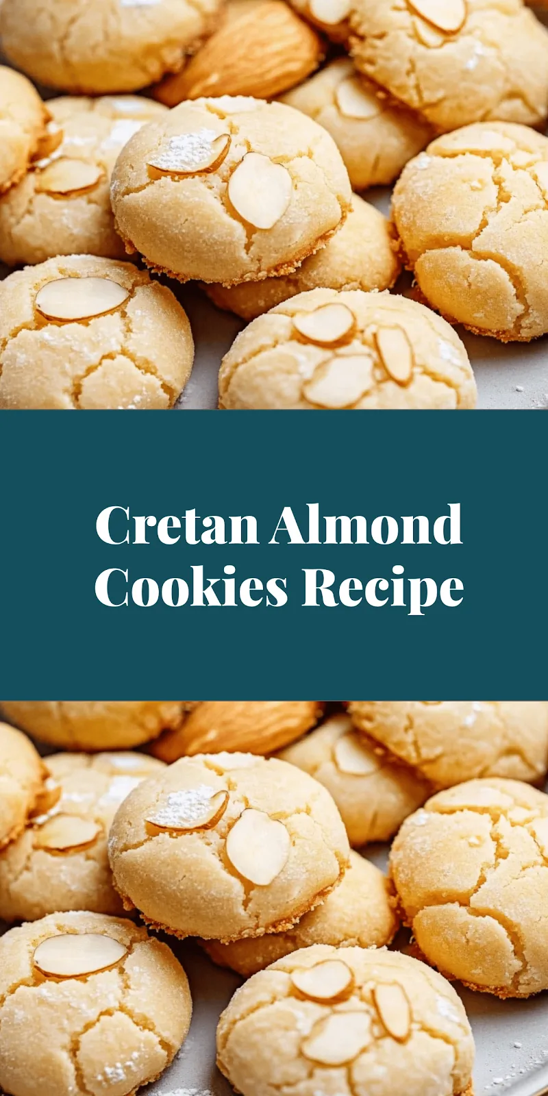 Cretan Almond Cookies Recipe