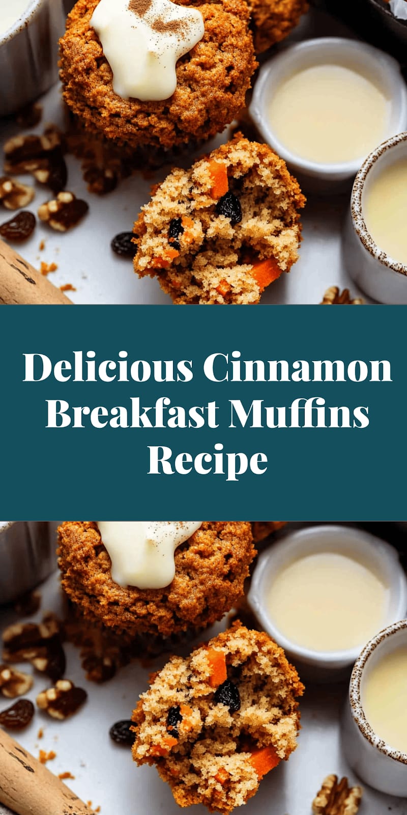 Delicious Cinnamon Breakfast Muffins Recipe
