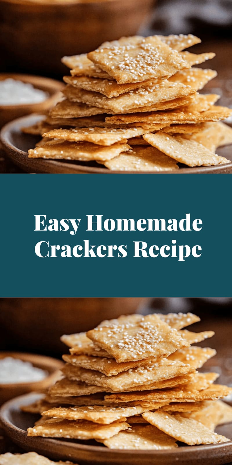 Easy Homemade Crackers Recipe