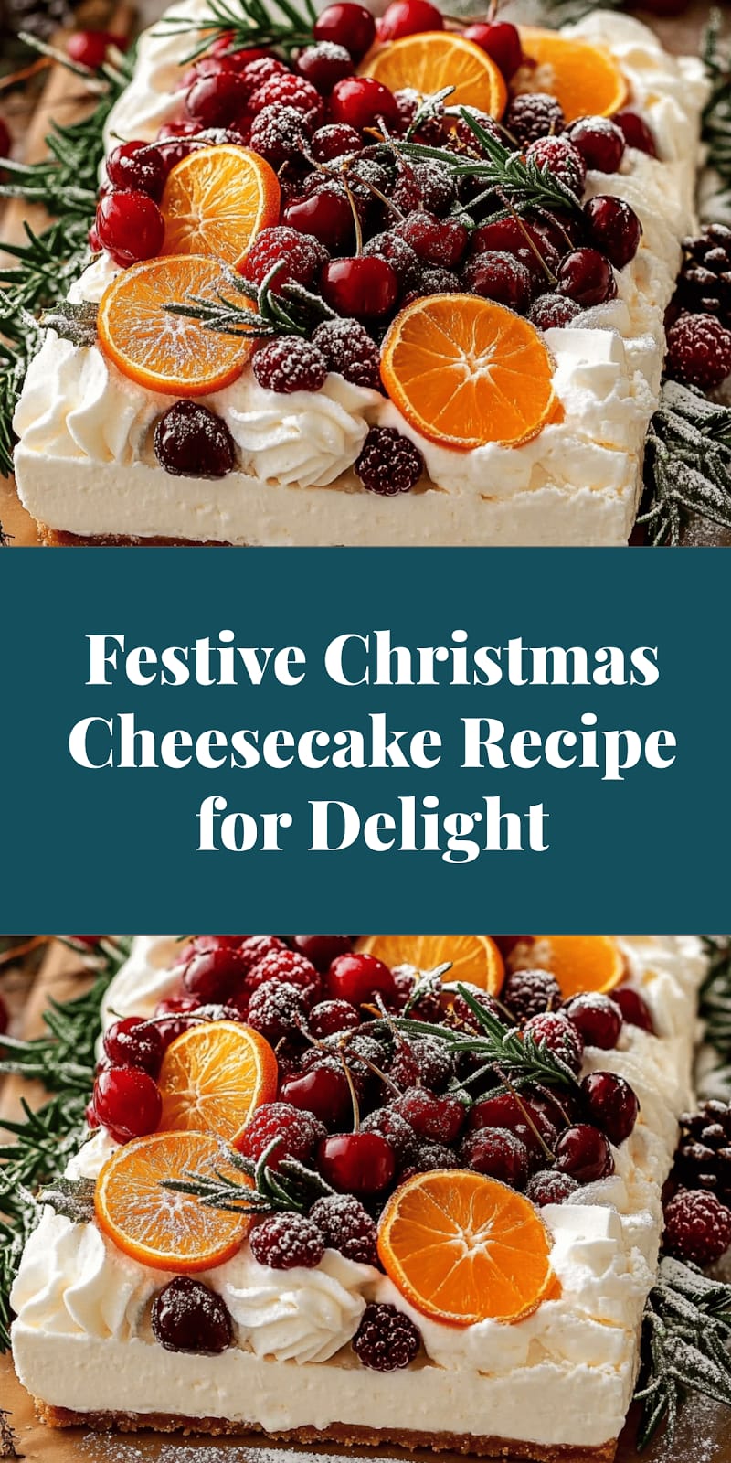 Festive Christmas Cheesecake Recipe for Delight