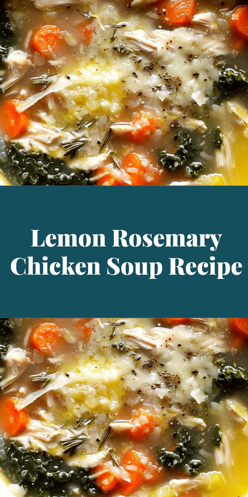 Lemon Rosemary Chicken Soup Recipe
