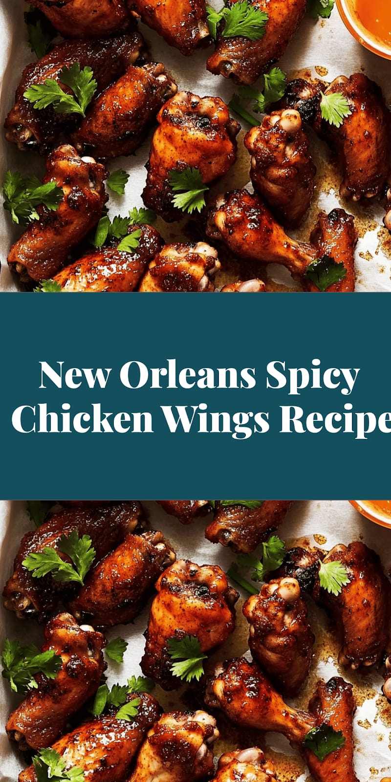 New Orleans Spicy Chicken Wings Recipe