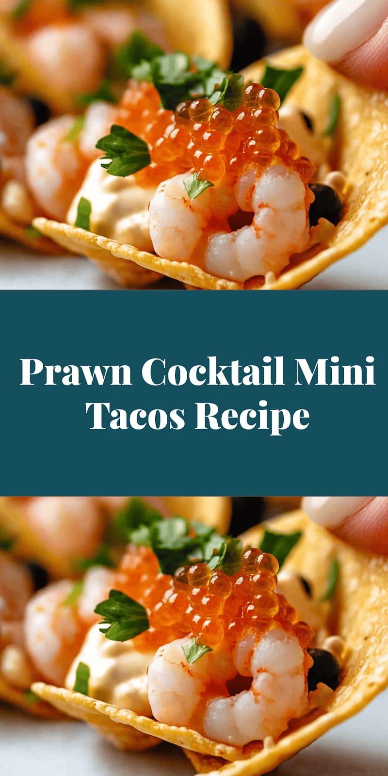 Prawn Cocktail Mini Tacos Recipe