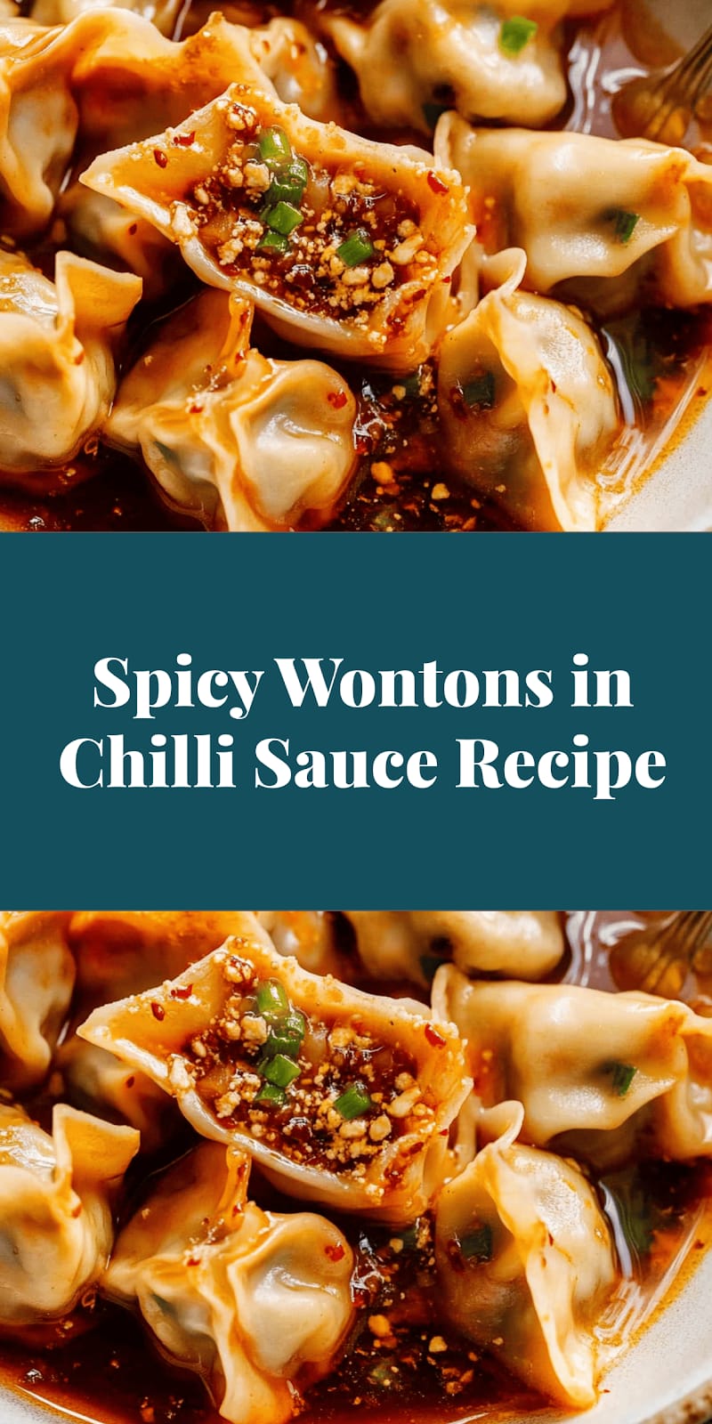 Spicy Wontons in Chilli Sauce Recipe
