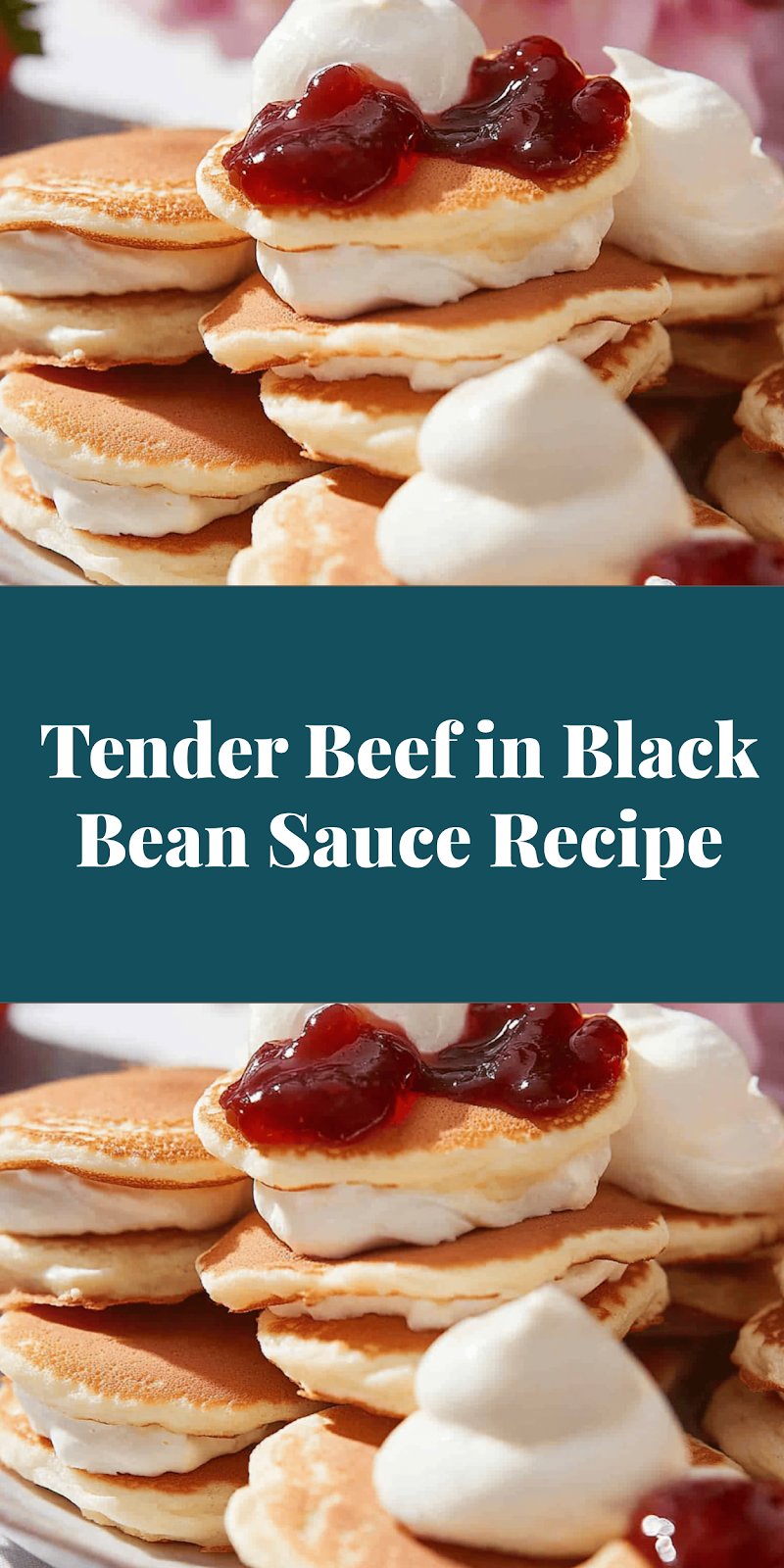 Tender Beef in Black Bean Sauce Recipe