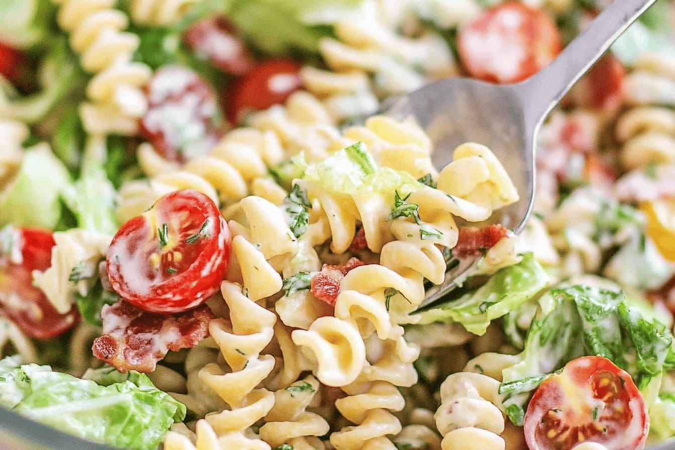 BLT Pasta Salad Recipe for Easy Summer Meals