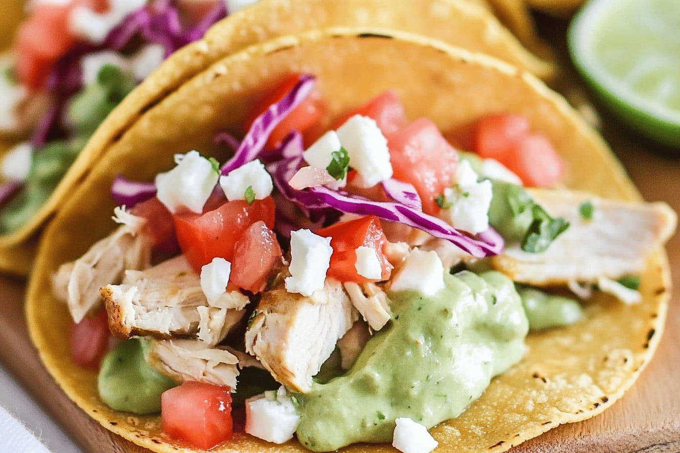 Baja Chicken Tacos Recipe for Easy Family Meals