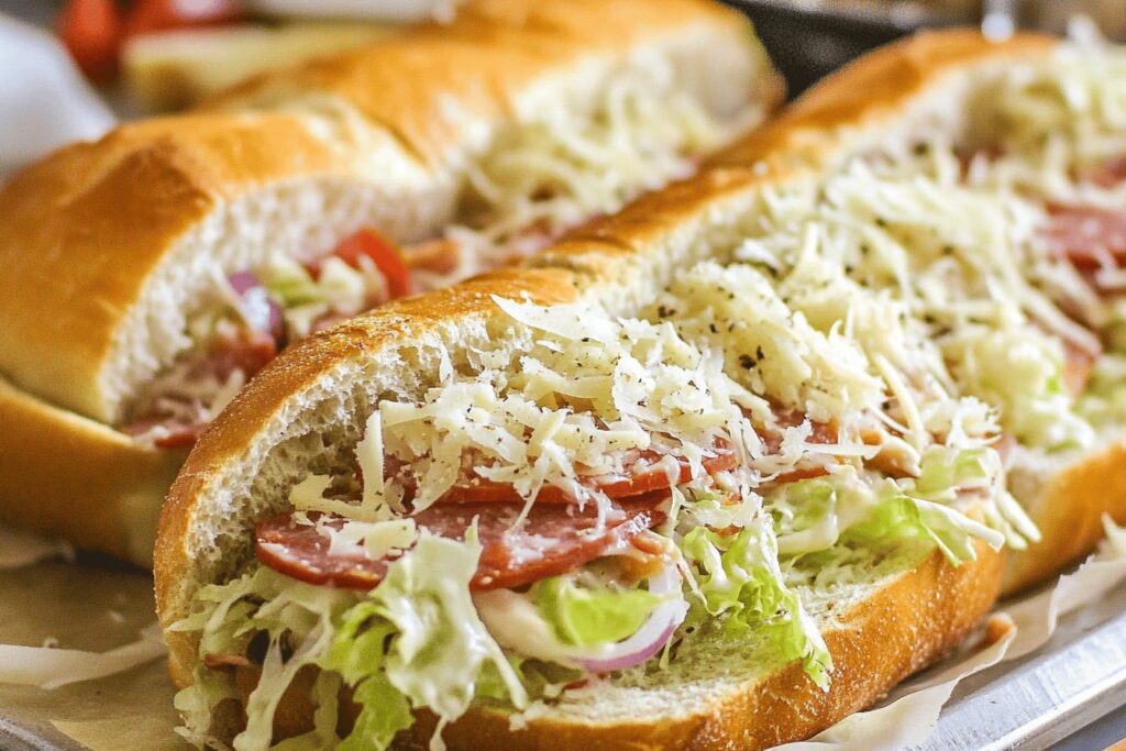 Baked Italian Grinder Sandwiches Recipe