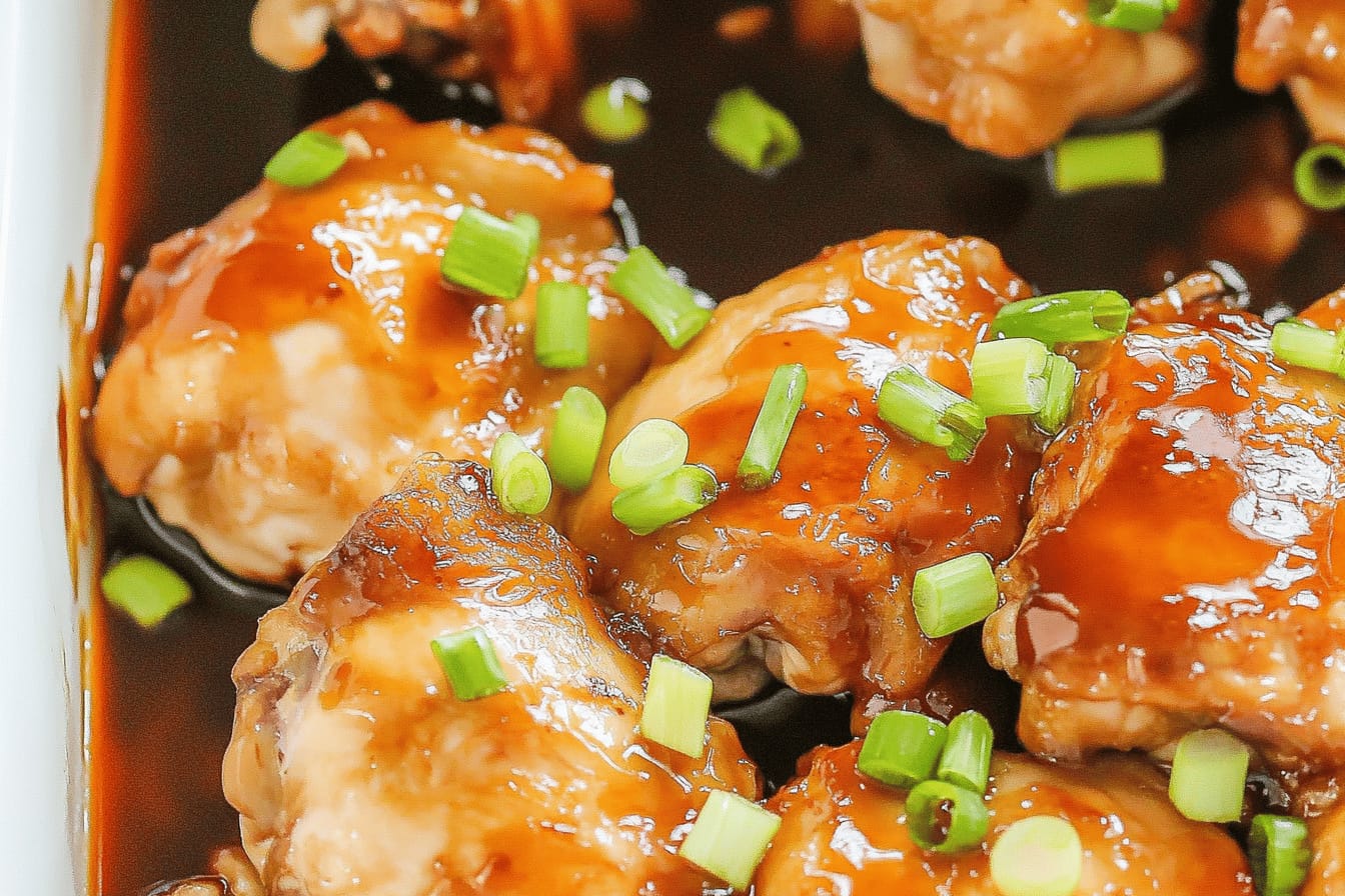 Baked Teriyaki Chicken Thighs Recipe